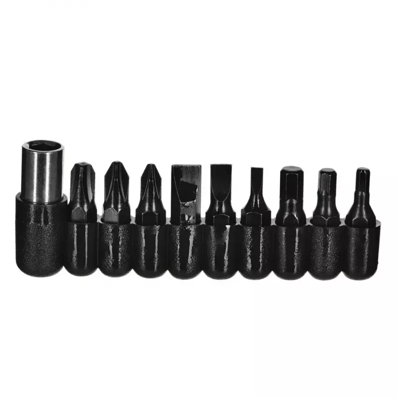 Multitool AZYMUT Gron — pełnowymiarowy multitool, 11 narzędzi, 9 bitów, stal nierdzewna, złożony 11 cm, rozłożony 15,4 cm