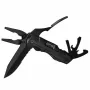 Multitool AZYMUT Gron — pełnowymiarowy multitool, 11 narzędzi, 9 bitów, stal nierdzewna, złożony 11 cm, rozłożony 15,4 cm
