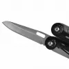 Multitool AZYMUT Turon 10 narzędzi karabinek H-P224108 — stal nierdzewna 420, 10 funkcji, złożony 11 cm, waga 224 g, kabura skórzana