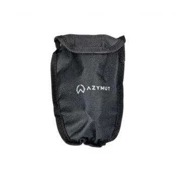 Składana łopata taktyczna AZYMUT Trapper — stal nierdzewna, czarna, 410 mm, 565 g