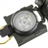 Magnetyczny kompas nawigacyjny Mil‑Tec Mil‑Tec US z podświetleniem, aluminiowa obudowa, skale 1:50k i 1:25k, oliwkowy