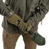 Składana łopata Mil-Tec Mini II — kompaktowe narzędzie saperskie, długość 405 mm, szerokość ostrza 100 mm, masa 560 g, składana (15,5 x 10 x 6,5 cm)