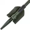Składana łopata Mil-Tec Mini II — kompaktowe narzędzie saperskie, długość 405 mm, szerokość ostrza 100 mm, masa 560 g, składana (15,5 x 10 x 6,5 cm)