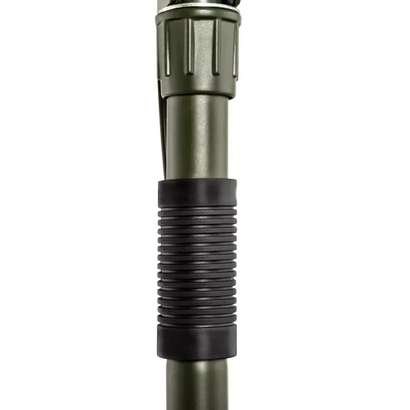 Składana łopata Mil-Tec Mini II — kompaktowe narzędzie saperskie, długość 405 mm, szerokość ostrza 100 mm, masa 560 g, składana (15,5 x 10 x 6,5 cm)