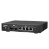 QNAP QSW-2104-2S przełącznik sieciowy Niezarządzalny 2.5G Ethernet Czarny