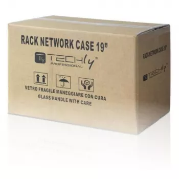 Techly Wall Rack Cabinet 19 6U D320 Czarny Assembled” I-CASE EL-1006B32