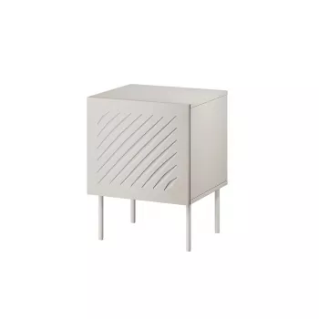 Nightstand Cama meble SIENA 44.5×40×59 cm, cashmere matt, MDF i płyta wiórowa, zestaw 2 szt.