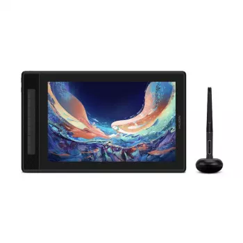 Tablet graficzny HUION Kamvas Pro 13 — 13,3-calowy wyświetlacz QLED IPS 2560×1600, obszar roboczy 286,5×179 mm, 8192 poziomy nacisku, 5080 lpi