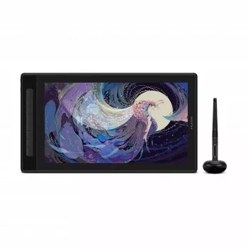 Tablet graficzny HUION Kamvas Pro 16 GT1602 15,8 cala 2.5K IPS display, 8192 poziomów nacisku, 8 programowalnych przycisków, USB-C/HDMI