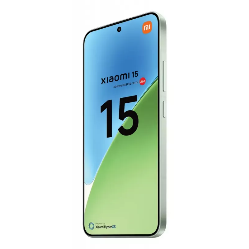 Smartfon Xiaomi 15 — Snapdragon 8 Elite, 12 GB RAM, 512 GB, 6,36 cala AMOLED, 5240 mAh, Dual SIM, IP68, Zielony
