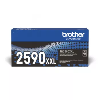 Oryginalny wkład z tonerem Brother TN-2590XXL czarny, 1 szt., ok. 5000 stron