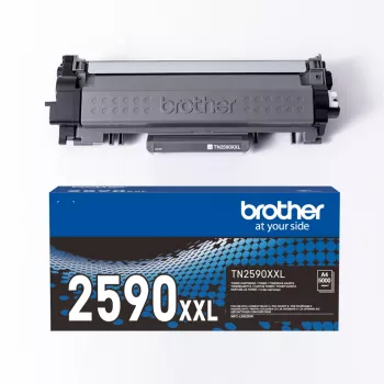 Oryginalny wkład z tonerem Brother TN-2590XXL czarny, 1 szt., ok. 5000 stron