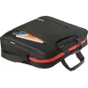 Torba na laptopa DEFENDER 15,6 cala (39,6 cm) — poliester, odpinany pasek na ramię, zamek błyskawiczny, czarna