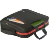 Torba na laptopa DEFENDER 15,6 cala (39,6 cm) — poliester, odpinany pasek na ramię, zamek błyskawiczny, czarna