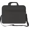 Torba na laptopa DEFENDER 15,6 cala (39,6 cm) — poliester, odpinany pasek na ramię, zamek błyskawiczny, czarna