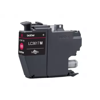 Wkład atramentowy Brother LC-3617M magenta, oryginalny tusz pigmentowy, wydajność standardowa, 550 stron