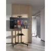 Mobilny stojak podłogowy pod telewizor i monitor MANHATTAN 461238, czarny, wysokość 1803 mm, VESA 200x200–600x400, maks. 50 kg