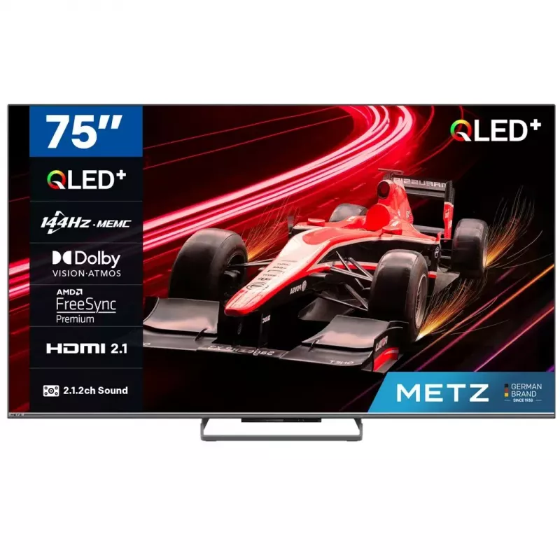 Telewizor METZ QLED 75MQE8000Z 75 cali wyświetlacz QLED rozdzielczość 4K
