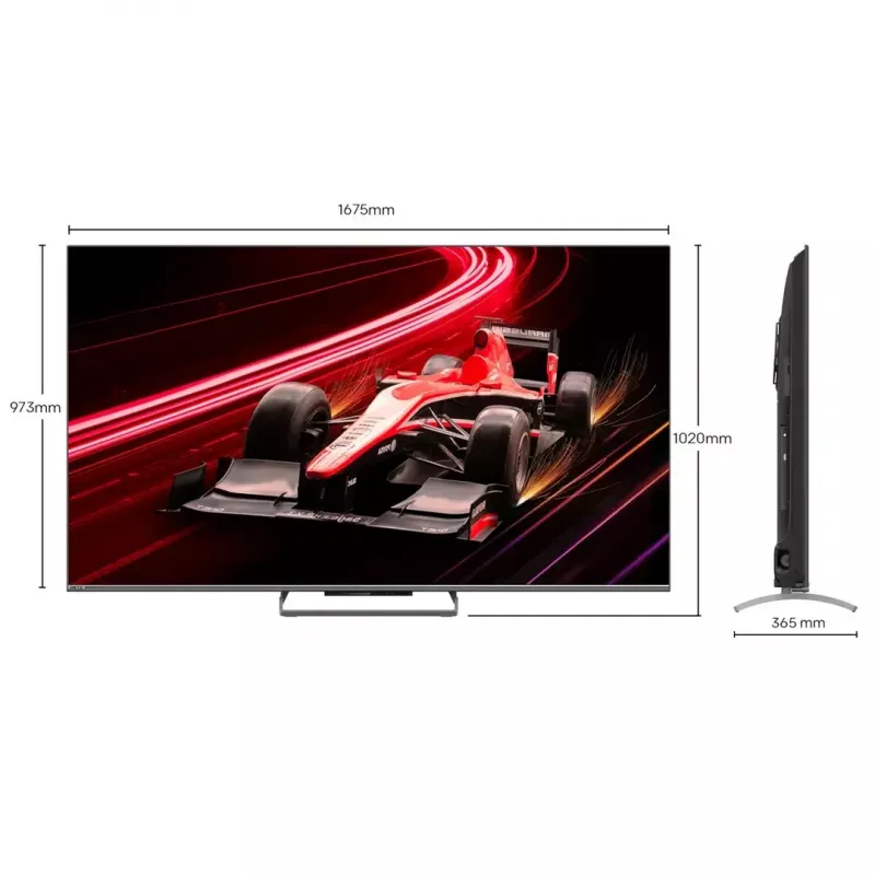 Telewizor METZ QLED 75MQE8000Z 75 cali wyświetlacz QLED rozdzielczość 4K