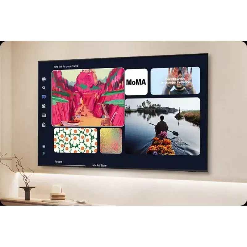 Telewizor Samsung 75 cali Neo QLED QN85F 4K UHD, Neo QLED, 3840×2160, Tizen, Wi‑Fi, HDMI×4, 75 cali (189 cm), Srebrny