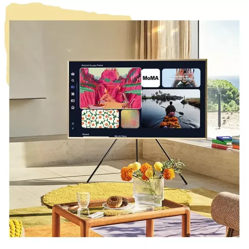 Telewizor Samsung QE65LS03FAUXXH 65 cali The Frame QLED 4K HDR Smart TV, 3840×2160, Tizen, 120Hz