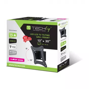 Techly ICA-LCD-900 76.2 cm (30 cali) Czarny