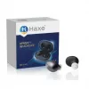 Wzmacniacz słuchu Haxe JH-A39 douszny, akumulatorowy, wzmocnienie 35 dB, 400–4500 Hz, 6 poziomów głośności, etui ładujące