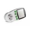 Watomierz GreenBlue GB202 miernik mocy 0–9999 W, maks. 3600 W, 220–240 V, 16 A, wyświetlacz LCD