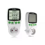 Watomierz GreenBlue GB202 miernik mocy 0–9999 W, maks. 3600 W, 220–240 V, 16 A, wyświetlacz LCD