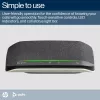 HP Poly Sync 10 głośnik + kabel USB-A na USB-C, PC, czarny, 0,715 m, Windows 10, Windows 11, MacOS, 100–7800 Hz