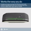 HP Poly Sync 10 głośnik + kabel USB-A na USB-C, PC, czarny, 0,715 m, Windows 10, Windows 11, MacOS, 100–7800 Hz
