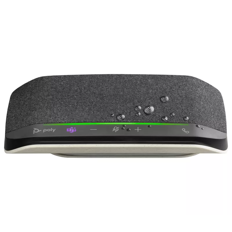HP Poly Sync 10 głośnik + kabel USB-A na USB-C, PC, czarny, 0,715 m, Windows 10, Windows 11, MacOS, 100–7800 Hz