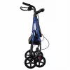 Chodzik rehabilitacyjny ActionMed CH100AM — lekki aluminiowy 4-kołowy, regulowana wysokość 700–937 mm, siedzisko 35×32 cm, maks. obciążenie 136 kg, składany