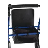 Chodzik rehabilitacyjny ActionMed CH100AM — lekki aluminiowy 4-kołowy, regulowana wysokość 700–937 mm, siedzisko 35×32 cm, maks. obciążenie 136 kg, składany