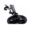 MDH PPC035 chodzik / rollator na kółkach z siedziskiem i koszykiem, aluminium, składany, maks. obciążenie 136 kg