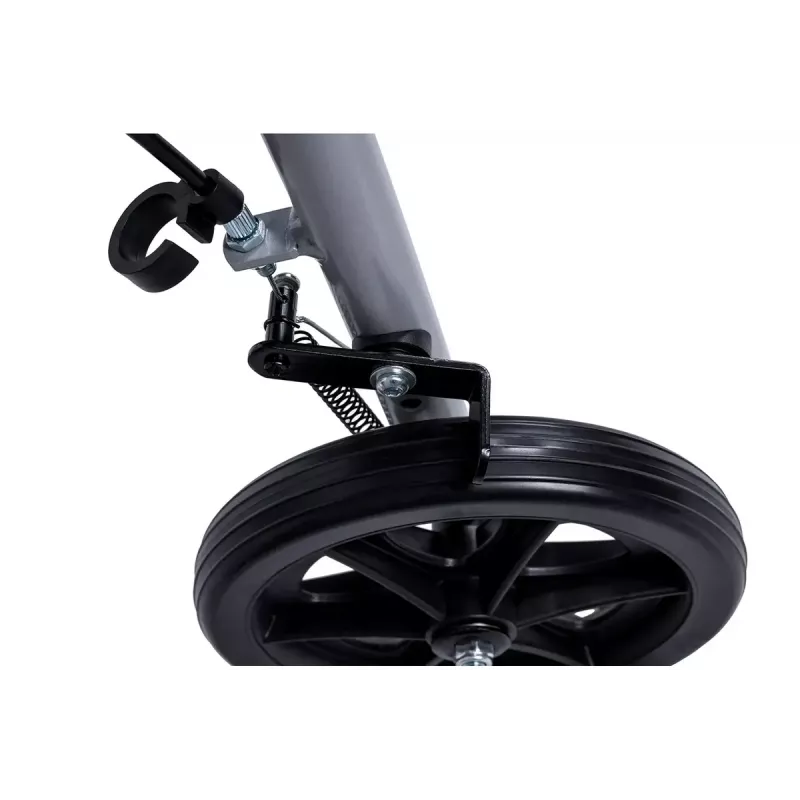 MDH PPC035 chodzik / rollator na kółkach z siedziskiem i koszykiem, aluminium, składany, maks. obciążenie 136 kg