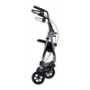 MDH PPC035 chodzik / rollator na kółkach z siedziskiem i koszykiem, aluminium, składany, maks. obciążenie 136 kg