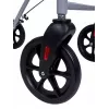 MDH PPC035 chodzik / rollator na kółkach z siedziskiem i koszykiem, aluminium, składany, maks. obciążenie 136 kg