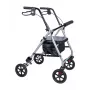 MDH PPC035 chodzik / rollator na kółkach z siedziskiem i koszykiem, aluminium, składany, maks. obciążenie 136 kg