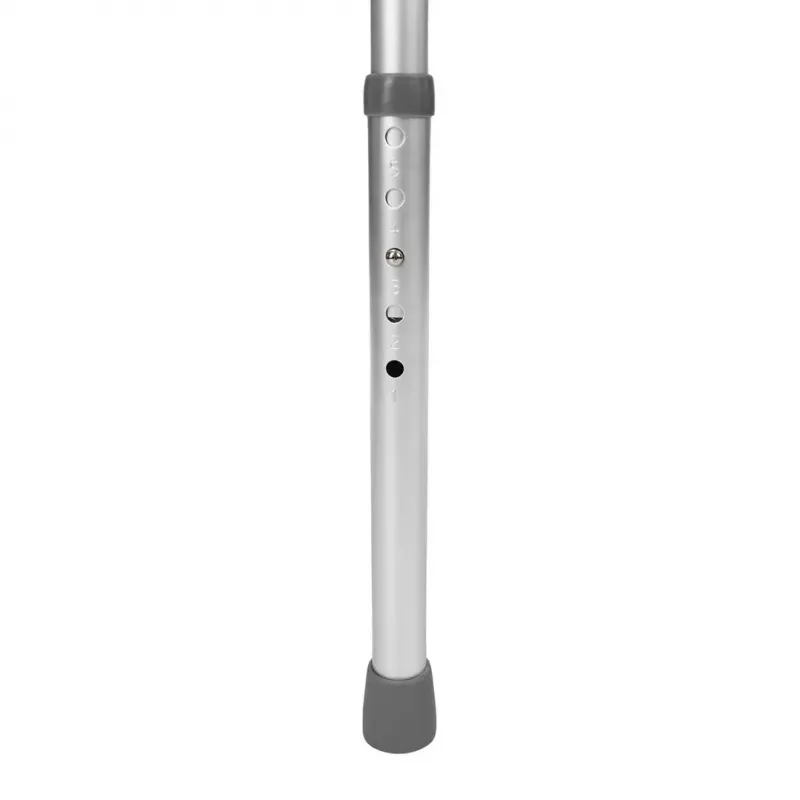 Wózek inwalidzki ręczny TIMAGO JMC-C 3223, rama aluminiowa, 4 koła, regulowana wysokość 79–91 cm, maks. obciążenie 136 kg, szerokość 595 mm, waga 3,8 kg