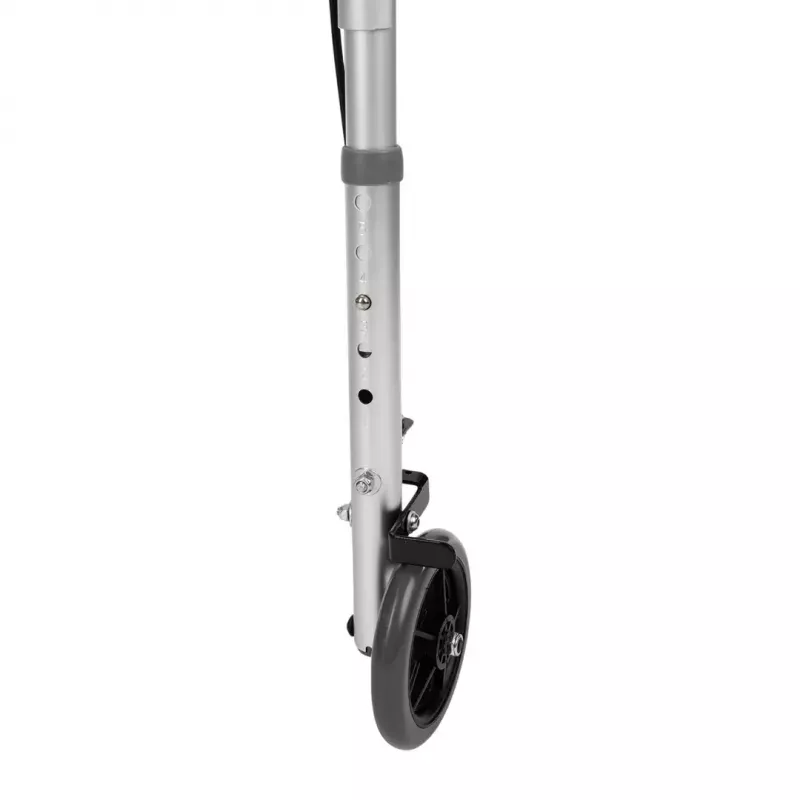 Wózek inwalidzki ręczny TIMAGO JMC-C 3223, rama aluminiowa, 4 koła, regulowana wysokość 79–91 cm, maks. obciążenie 136 kg, szerokość 595 mm, waga 3,8 kg