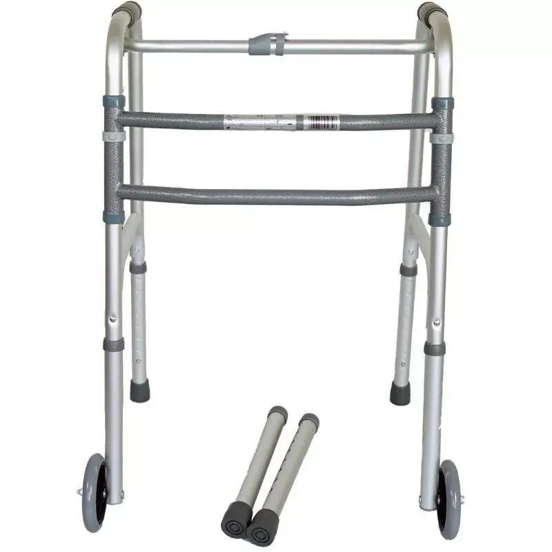 Balkonik VITEA CARE VCBP0031 aluminiowy, regulowana wysokość 82–100 cm, szerokość 600 mm, maks. obciążenie 110 kg, kółka 12 cm
