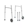 Balkonik VITEA CARE VCBP0031 aluminiowy, regulowana wysokość 82–100 cm, szerokość 600 mm, maks. obciążenie 110 kg, kółka 12 cm