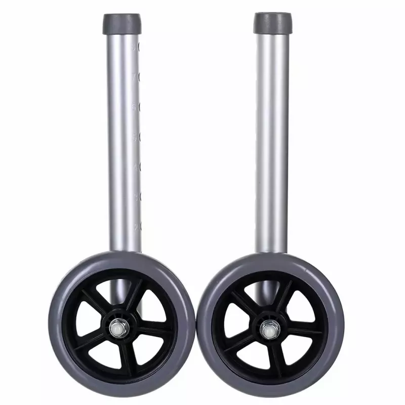 Balkonik VITEA CARE VCBP0031 aluminiowy, regulowana wysokość 82–100 cm, szerokość 600 mm, maks. obciążenie 110 kg, kółka 12 cm