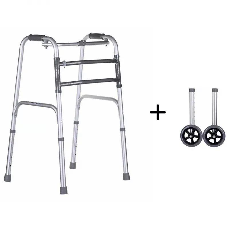 Balkonik VITEA CARE VCBP0031 aluminiowy, regulowana wysokość 82–100 cm, szerokość 600 mm, maks. obciążenie 110 kg, kółka 12 cm