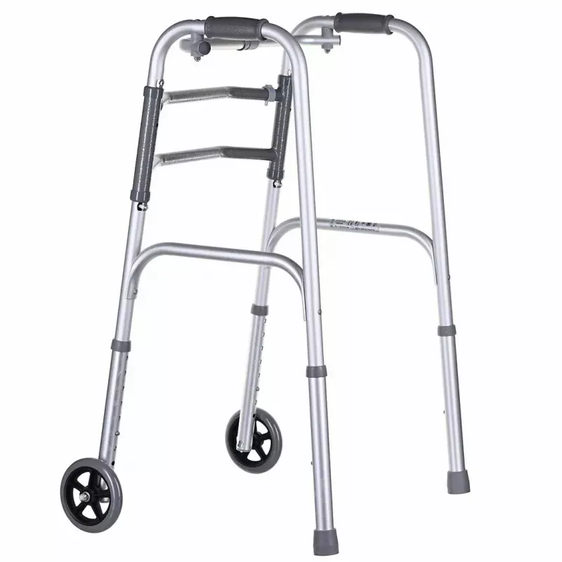 Balkonik VITEA CARE VCBP0031 aluminiowy, regulowana wysokość 82–100 cm, szerokość 600 mm, maks. obciążenie 110 kg, kółka 12 cm