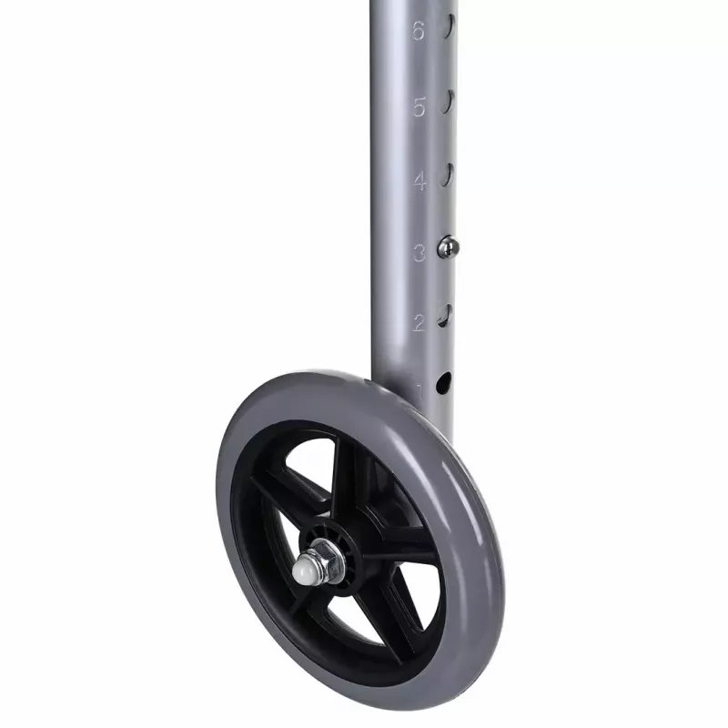 Balkonik VITEA CARE VCBP0031 aluminiowy, regulowana wysokość 82–100 cm, szerokość 600 mm, maks. obciążenie 110 kg, kółka 12 cm