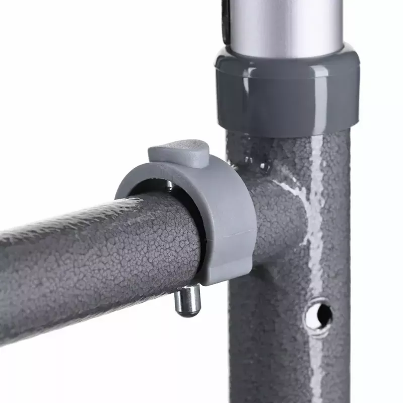 Balkonik VITEA CARE VCBP0031 aluminiowy, regulowana wysokość 82–100 cm, szerokość 600 mm, maks. obciążenie 110 kg, kółka 12 cm