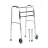 Balkonik VITEA CARE VCBP0031 aluminiowy, regulowana wysokość 82–100 cm, szerokość 600 mm, maks. obciążenie 110 kg, kółka 12 cm