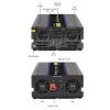 Przetwornica napięcia QOLTEC Monolith 6000 MS 12 V na 230 V 6000 W